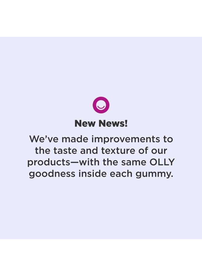 OLLY Sleep Gummy, 3 mg Melatonin, L-Theanine, Chamomile, and Lemon Balm Extracts, BlackBerry Flavor, 60 Day Supply - 120 Count - Image 2