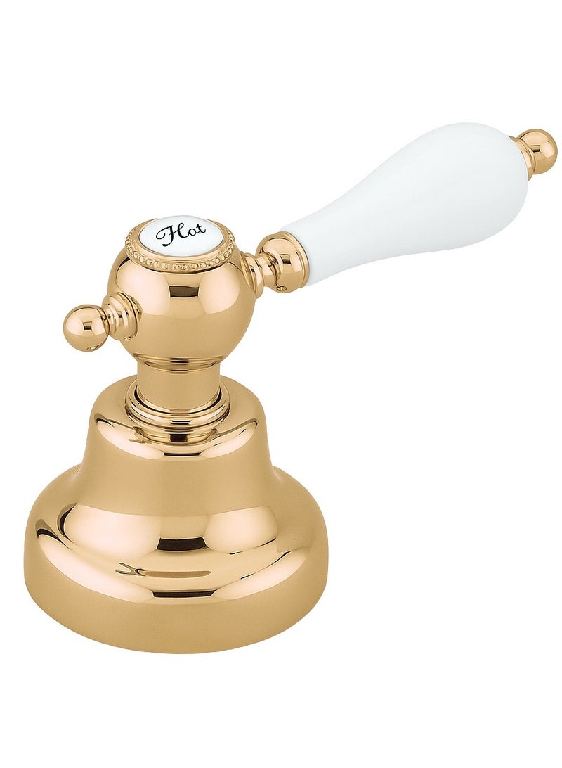 جي أس خلاط مغسلة 3 خرم كروم زهبى 1735 - Image 5