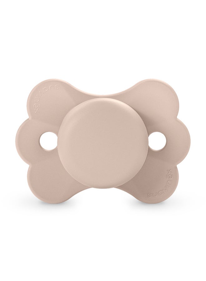 SUAVINEX Sx Pro Ultra Soft Butterfly Shape Baby Pacifier For Babies 6-18 Months With Silicone Nipple Physiological Teat Safe For Baby - Pink - Image 1