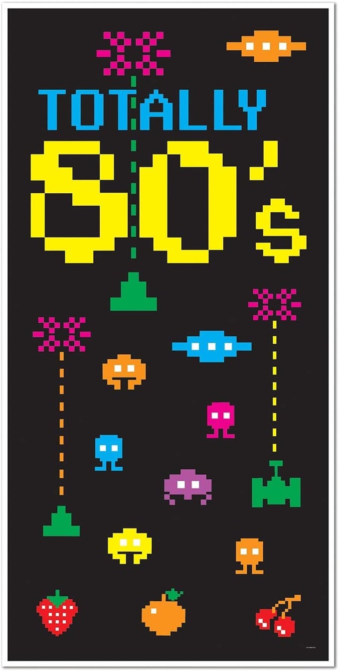 TOTALLY 80S DOOR COVER