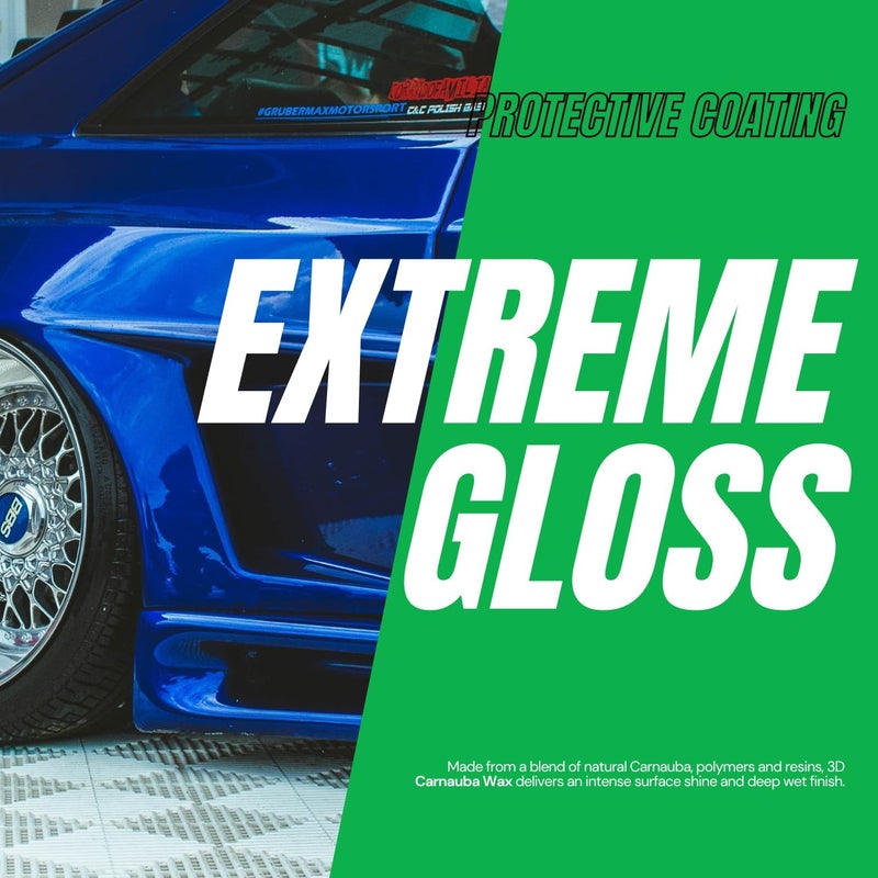 3D Carnauba Wax - 16 oz | High Gloss Liquid Wax for Ultimate Protection & Deep Shine - Image 5