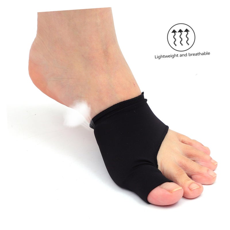 2 Pairs Toe Separators For Hallux Relief Foot Pain Corrector Comfortable Size 10X7cm - Image 3