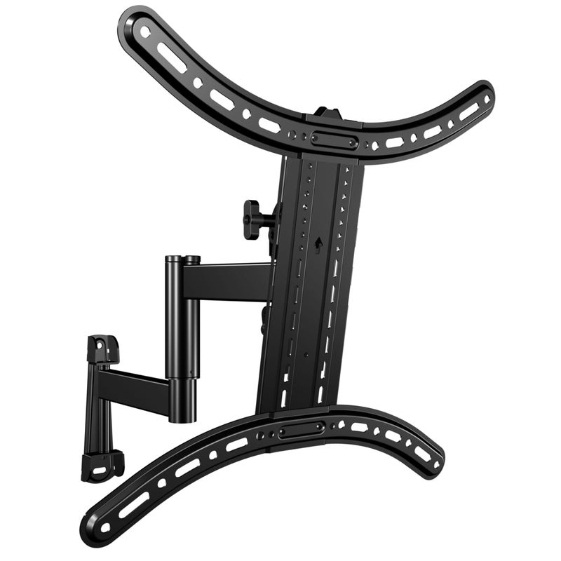 SANUS Full Motion TV Mount - Single Stud 32 to 55 inch TV Wall Mount Tilts, Extends & Swivels - Easy DIY Install Includes All Hardware & Post Install Leveling - Great for Corners - Image 1