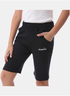 DIADORA Printed Cotton Short For Boys  - Image 2