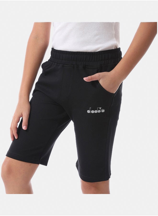 DIADORA Printed Cotton Short For Boys  - Image 2