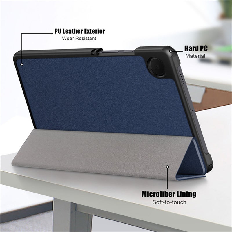 8.7/11-inch Tablet Case Tri-fold Caster Tablet Case with Wake on Hibernation For Samsung Galaxy Tab A9(SM-X110 SM-X115)/A9 plus 2023 - Image 4