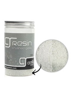 Graffiti Resin Terrazzo Grade White Glass Powder 1 Kg  - Image 1