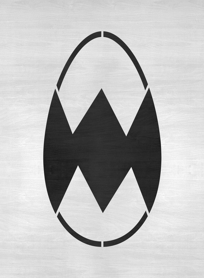 Stencil Revolution Easter Egg Diamond Stencil - Happy Easter Stencil, Design Joyful Artwork for Easter Celebrations, Easter Stencils for Wood - Image 4