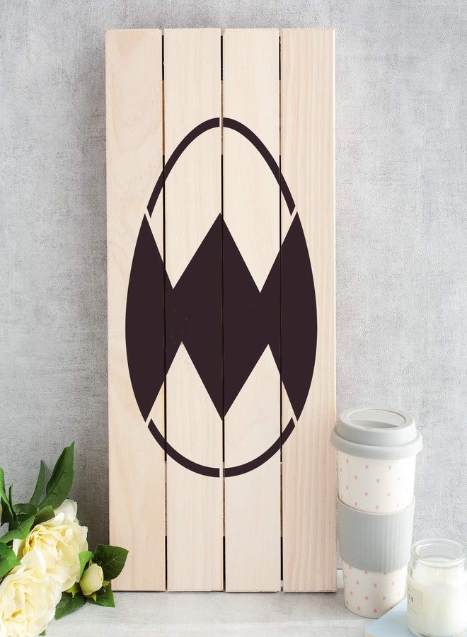 Stencil Revolution Easter Egg Diamond Stencil - Happy Easter Stencil, Design Joyful Artwork for Easter Celebrations, Easter Stencils for Wood - Image 3