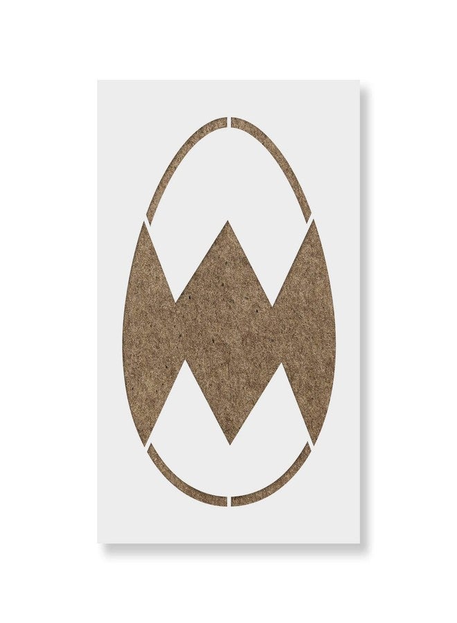 Stencil Revolution Easter Egg Diamond Stencil - Happy Easter Stencil, Design Joyful Artwork for Easter Celebrations, Easter Stencils for Wood - Image 1