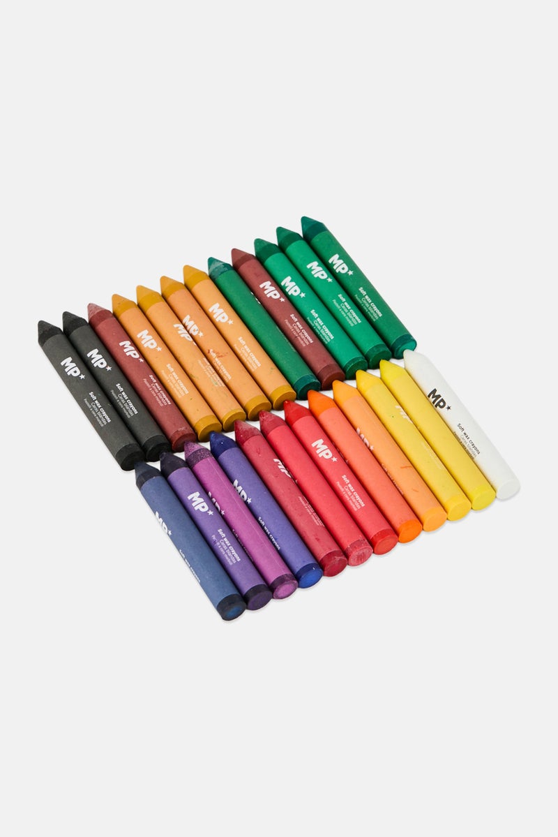 Toys For Less 24 Pieces Soft Wax Crayons Set - Image 2