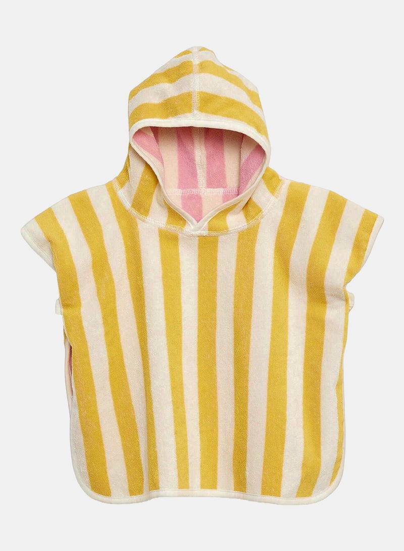 Kiabi Reversible Terry Bath Poncho Pink - Image 4
