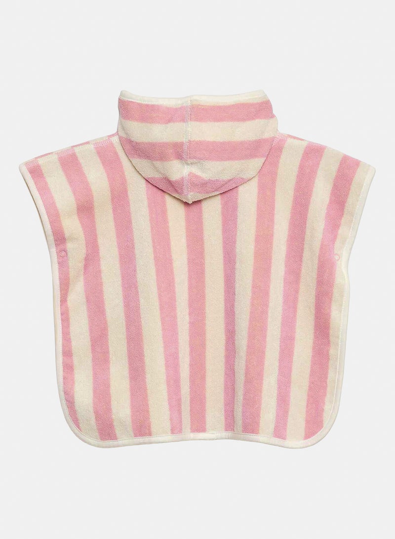 Kiabi Reversible Terry Bath Poncho Pink - Image 3