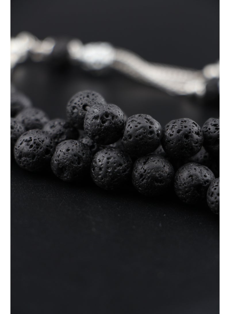 Kamins Collection Lava Stone Tasbih - Image 4