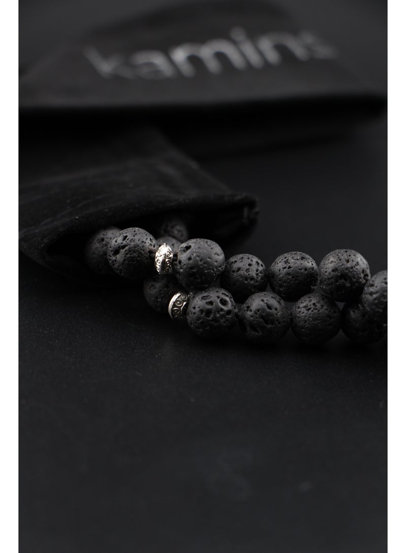 Kamins Collection Lava Stone Tasbih - Image 2