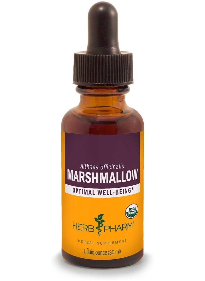 HERB PHARM Certified Organic Marshmallow Liquid Extract - 1 Ounce 