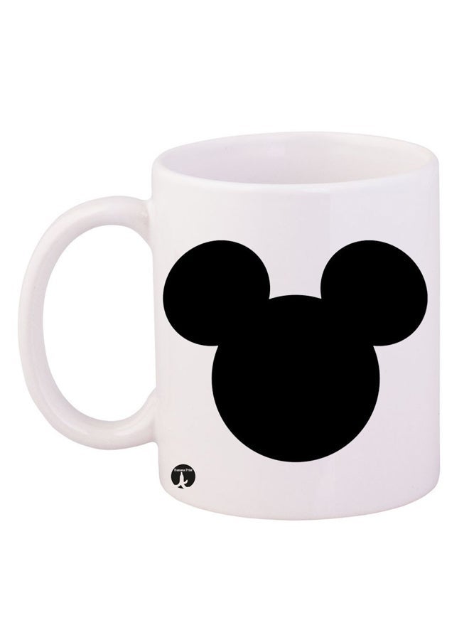 Disney Design Mug White/Black 11ounce