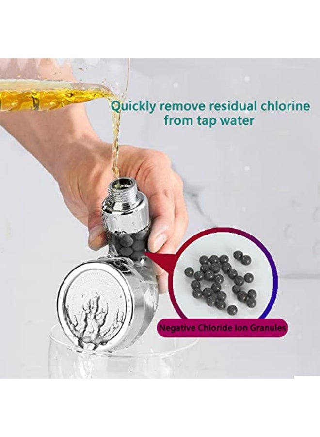 يلا جوي مجموعة رشاشات الصنبور، حوض الاستحمام، الحمام - المرافق - حوض الاستحمام - فوهة قابلة للتركيب على رأس الدش، مهوية دوارة مع خرطوم قابل للسحب بطول 10 أقدام، لا حاجة للحفر - Image 3