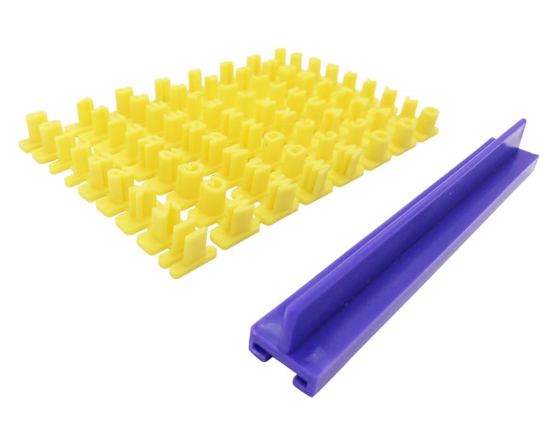 KOOTIPS Alphabet Number and Letter Cookie Biscuit Stamp Embosser Cutter Fondant DIY Tool - Set of 72 Pieces - Image 3