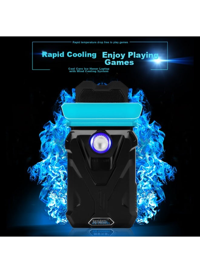 ICE COOREL مروحة طرد هواء لابتوب آيس كورييل F1 (مروحة طرد/ملحقات لابتوب/شفط جانبي/تبريد بالشفط) - Image 4