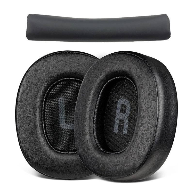 مناسب لغطاء سماعة الرأس وغطاء الأذن وسدادة شعير الرأس لـ JBL Tune T700BT T710 720 T750BTNC T760NC، اللون الأزرق الداكن - Image 1