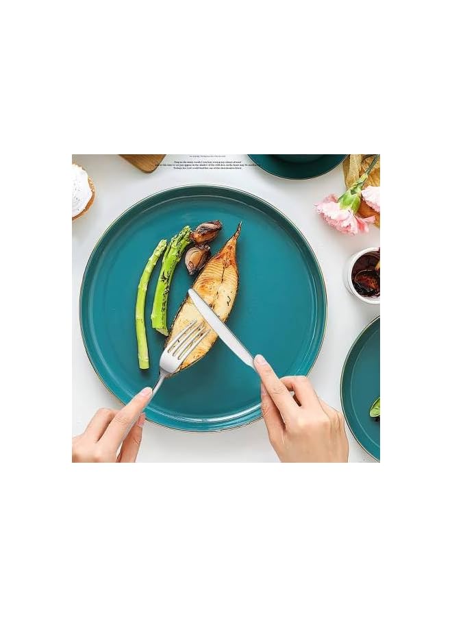 vesus 40PCS Silver Flatware Set - Image 3