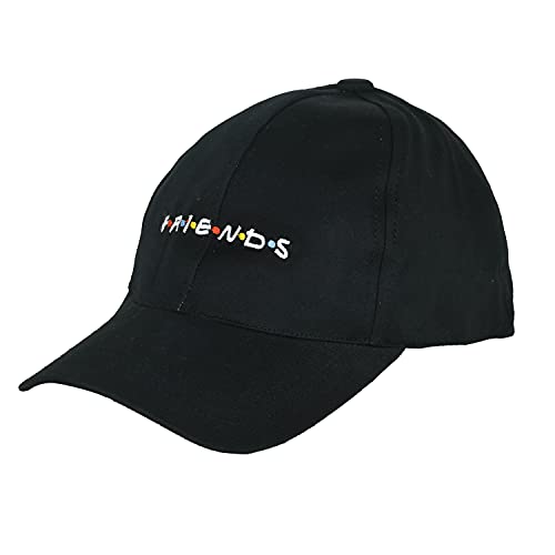 Zacharias Unisex Cotton Baseball Adjustable Cap (friends-01_Black_Free Size) (Pack of 1) - Image 2