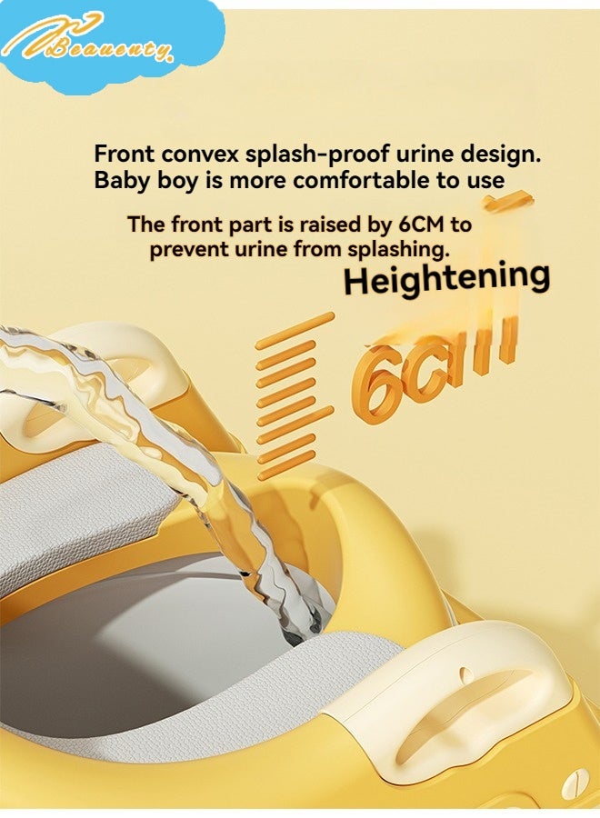 بيوينتي مقعد تدريب المرحاض بوتي مع سلم البراز الخطوة ، مقعد بوتي آمن مريح مع وسائد مضادة للانزلاق سلم للأطفال الأولاد البنات الأطفال الصغار - Image 4