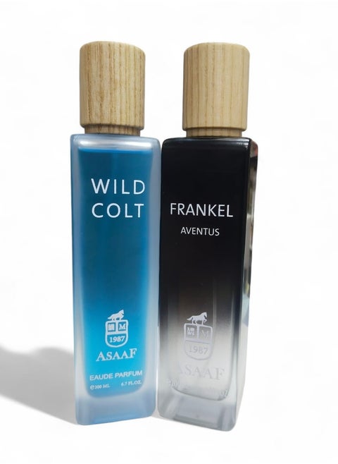 WILD COLT 200ML EDP AND FRANKEL AVENTUS 200ML EDP