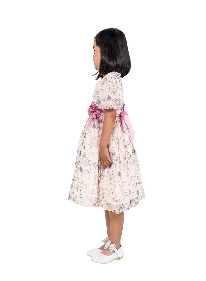 babyqlo Floral Belted Dress