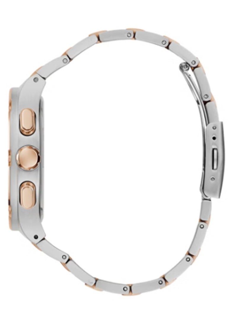 GUESS Dress Men's Analog Quartz Two Tone Multi-function Watch GW0572G4 - 42mm  - Image 2
