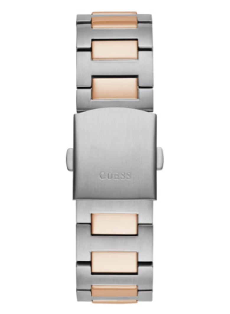 GUESS Dress Men's Analog Quartz Two Tone Multi-function Watch GW0572G4 - 42mm  - Image 3