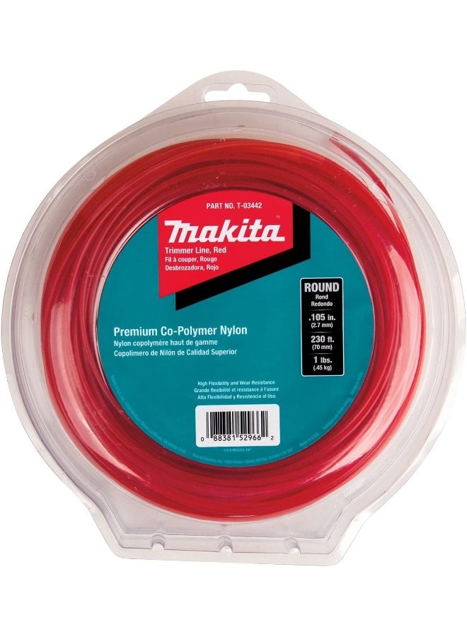 Makita Makita Red T-03442 Round Trimmer Line  - Image 1