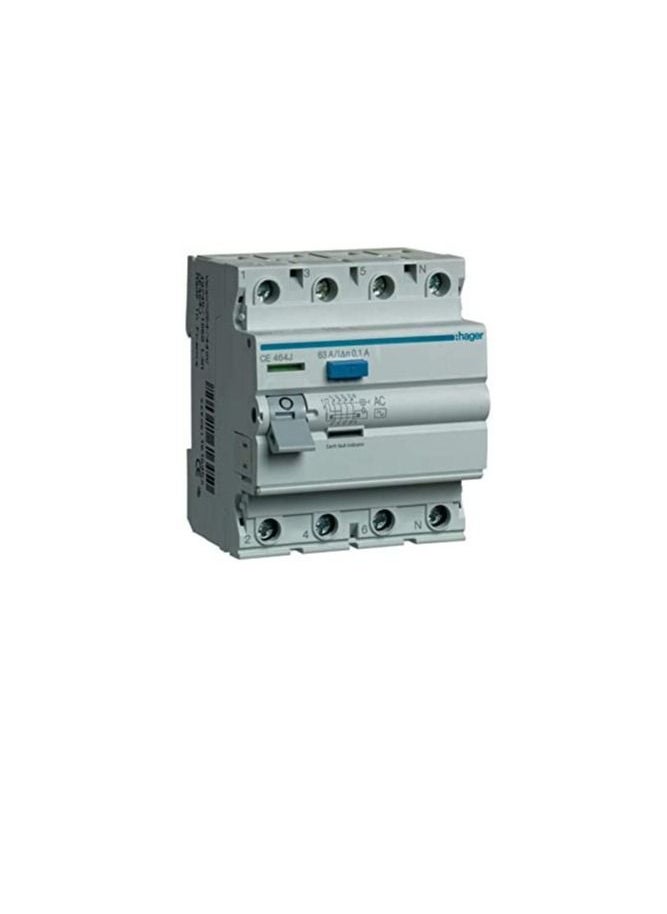 Hager - HAGER Earth Leakage Circuit Breaker RCCB 25A 4P 100MA ELCB CEC426J *ONEKONEKT* - Image 1