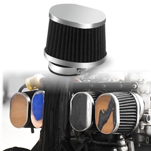 DKMOTORK 52mm 53mm 54mm Pod Air Filter For Motorcycle Honda CB750 Yamaha XS650 - Image 1