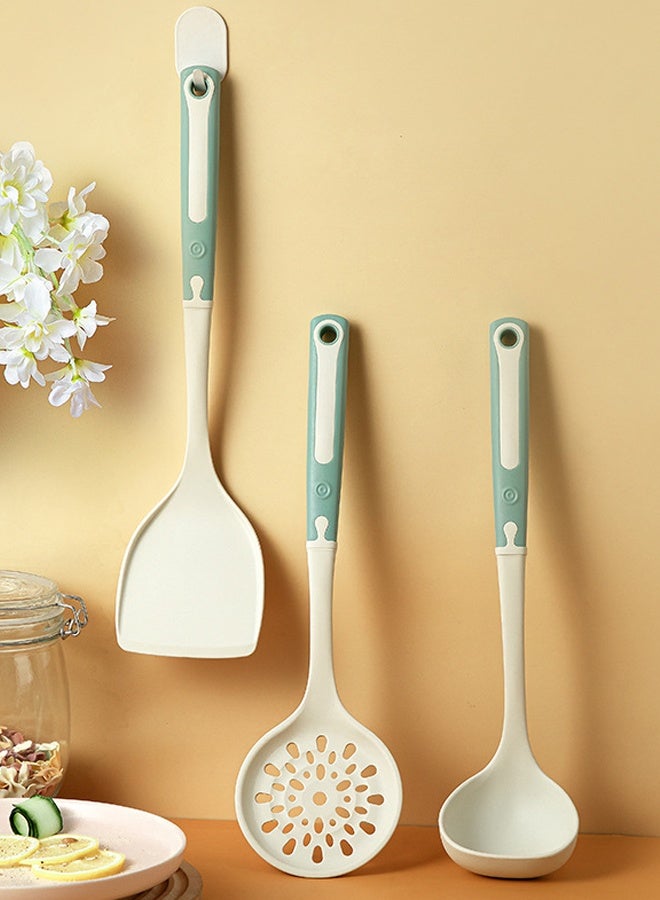 هومستر 3 جهاز كمبيوتر شخصي أدوات الطبخ السيليكون - 220 درجة مقاومة للحرارة مطبخ أدوات السيليكون مجموعة، ملعقة، مصفية، ملعقة - غسالة صحون آمنة - Image 2