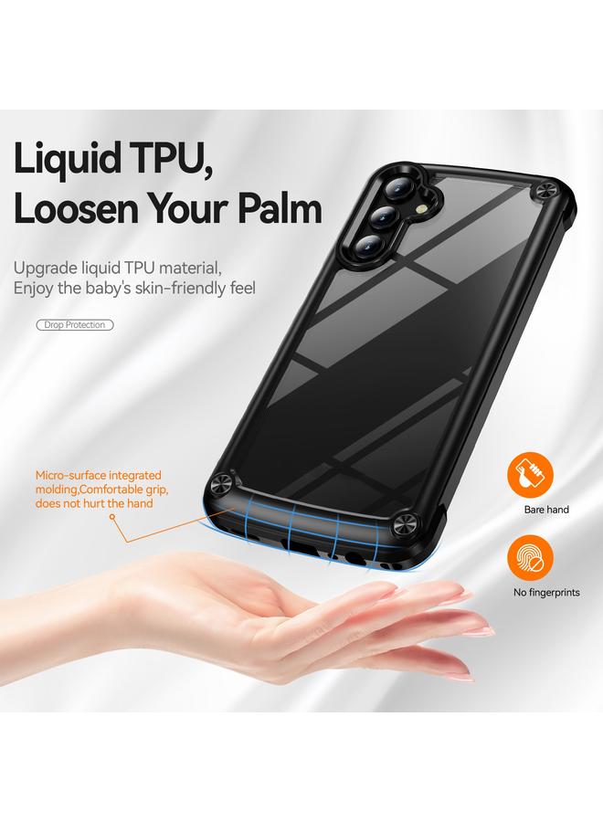 S-TOP Case For Samsung Galaxy A24 4G / A25 5G TPU + PC Lens Protection Phone Case - Image 2