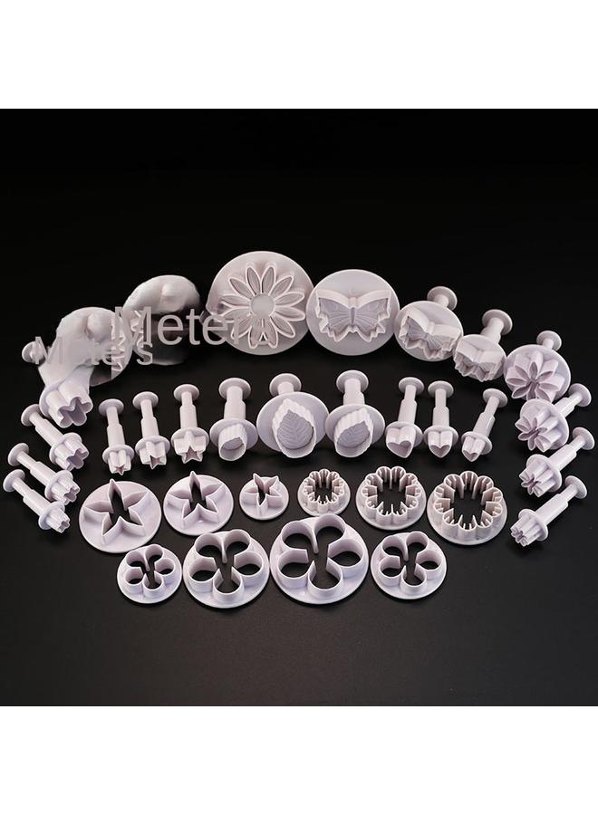 Bluejw 33 Pieces Of Steamed Bread Embossing Mold Cartoon Steamed Buns Pattern Steamed Bread Mold Home Baking Sugar Cake Tools Portuguese Music - Image 3