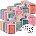 Timenued Playing Cards 90 Pack 90 Deck of Playing Cards Bulk for Adults Poker Cards Set with 6 Colors Family Game Night Standard Index Card for Blackjack Pinochle Canasta Card Game Party Supplies - Image 2