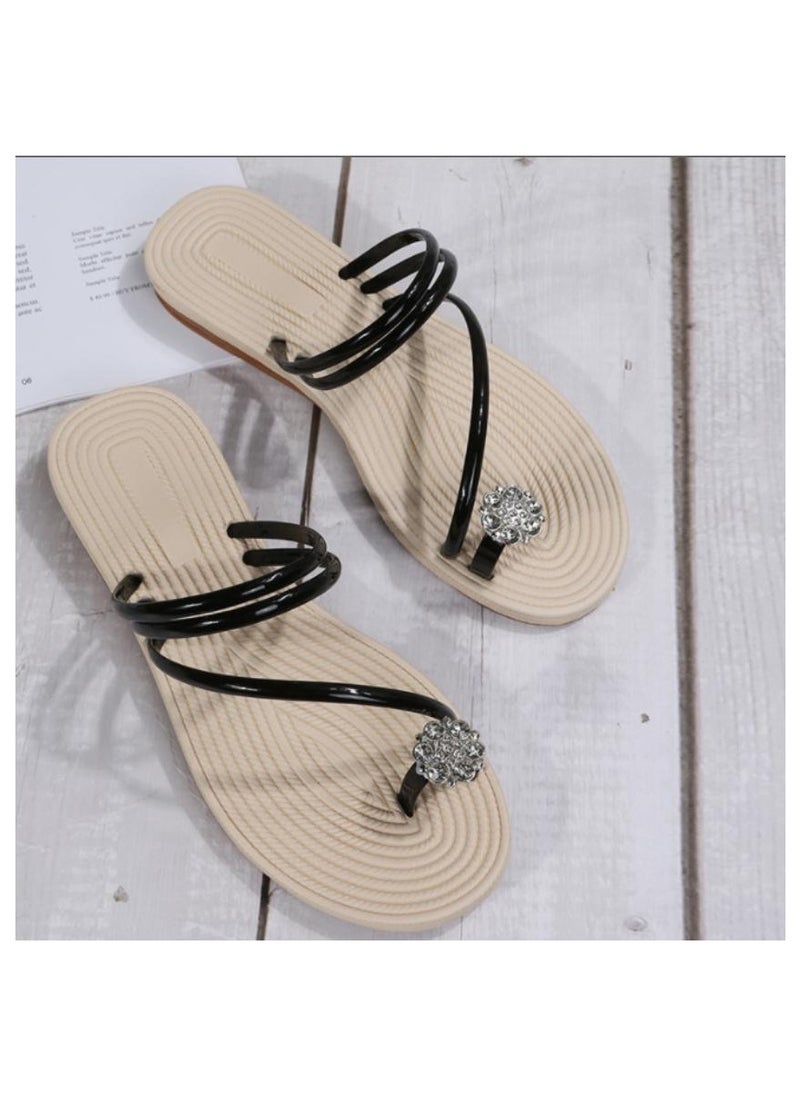 KUYING - Summer Fashion Flat Sandals - Image 1