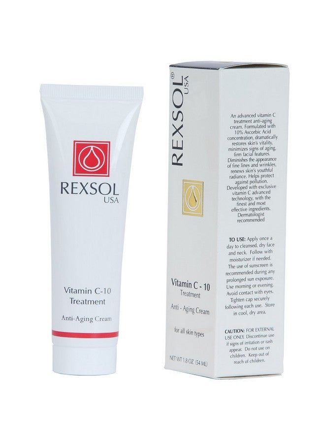 REXSOL 10% Vitamin C Treatment Antiwrinkle Cream - Image 1