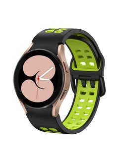 NIBEMINENT Samsung Watch 4/5/7 Dual-Color Silicone Watch Band  - Image 2