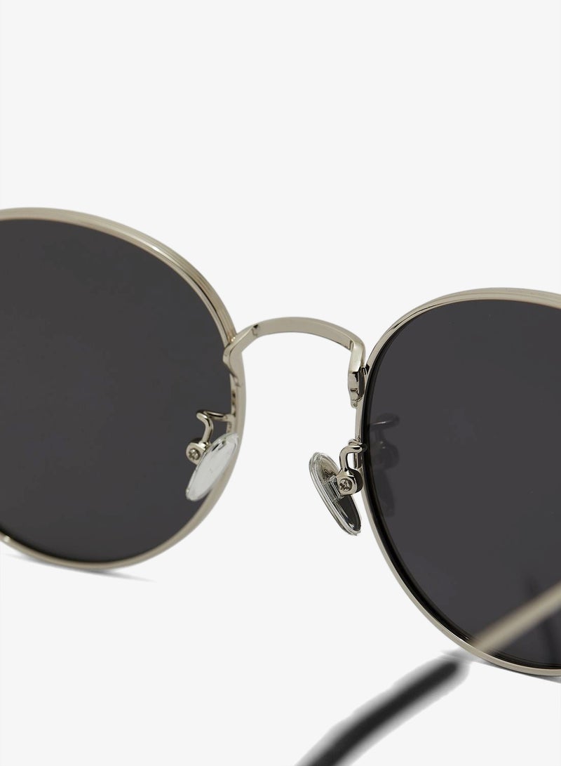 Robert Wood Polarized Sleek Edge Round Sunglasses - Image 3