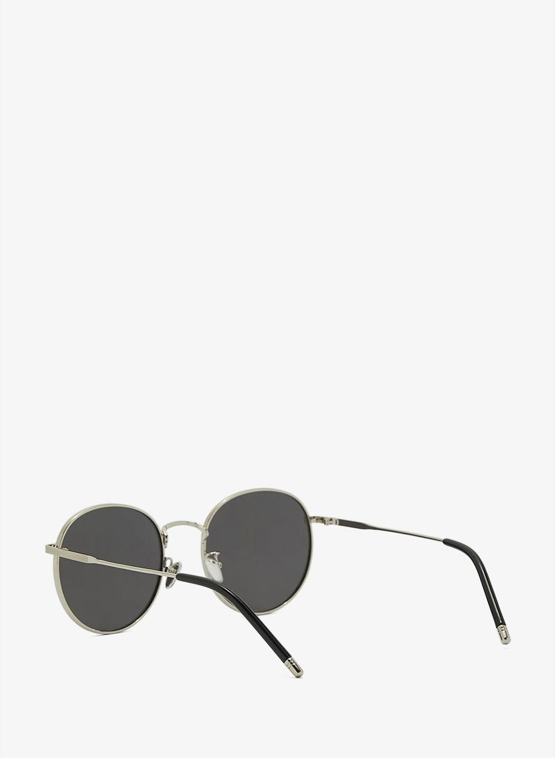 Robert Wood Polarized Sleek Edge Round Sunglasses - Image 2