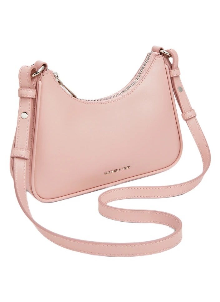 Charles & Keith - Charles & Keith Lane Chain-Link Shoulder Bag - Image 1