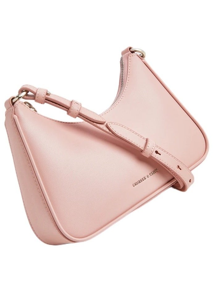 Charles & Keith - Charles & Keith Lane Chain-Link Shoulder Bag - Image 1