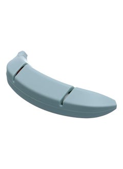 NIBEMINENT 3-Piece Banana Shaped Two-Stage Kitchen Sharpener Light Blue 