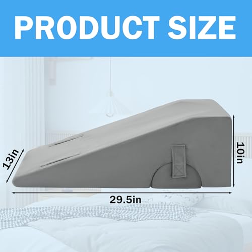 ROYALAY Knee Replacement Pillow, Leg Pillow for Knee Surgery Recovery with Different Height, Leg Surgery Recovery Equipment for Hip Foot Ankle, Single - Image 2