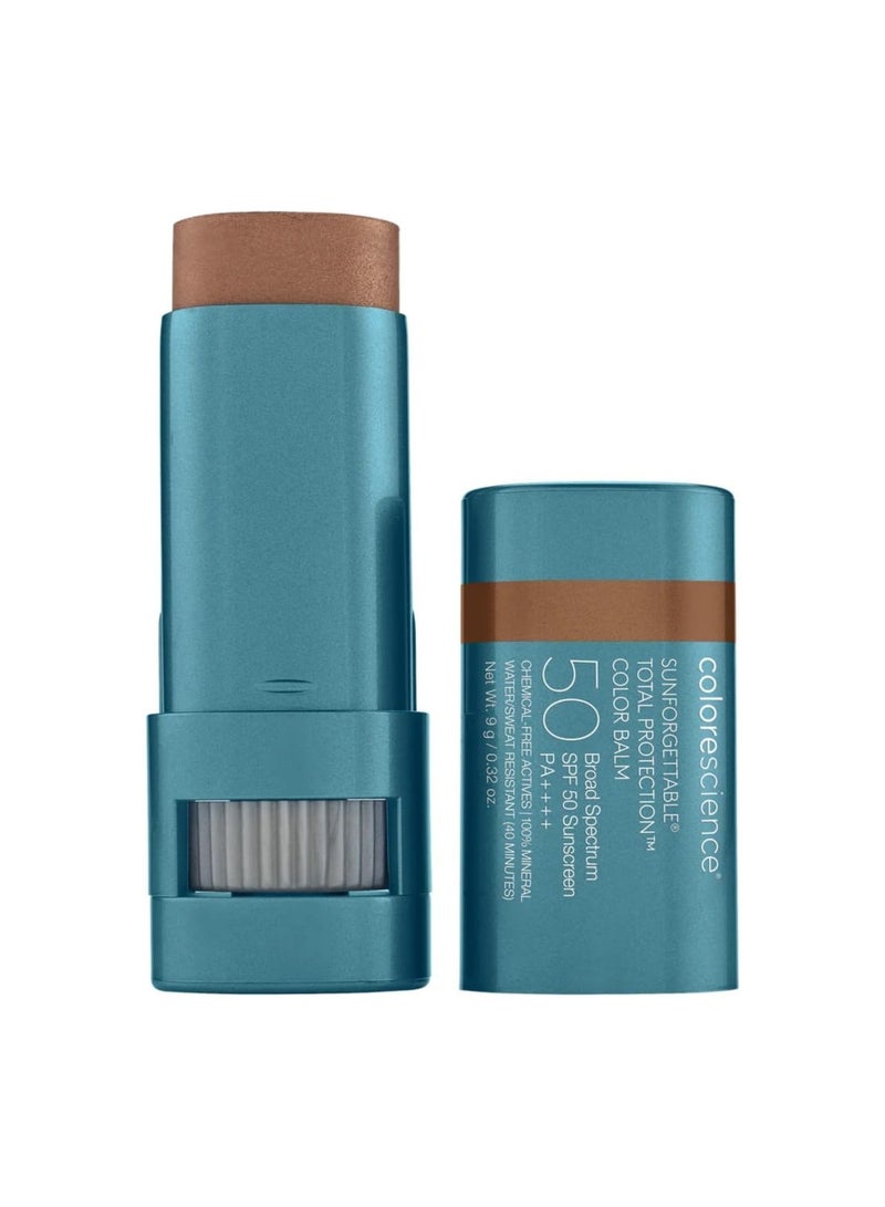 كولور ساينس Colorescience Sunforgettable Total Protection Color Balm, SPF 50, Bronze, 9 grams - Image 1