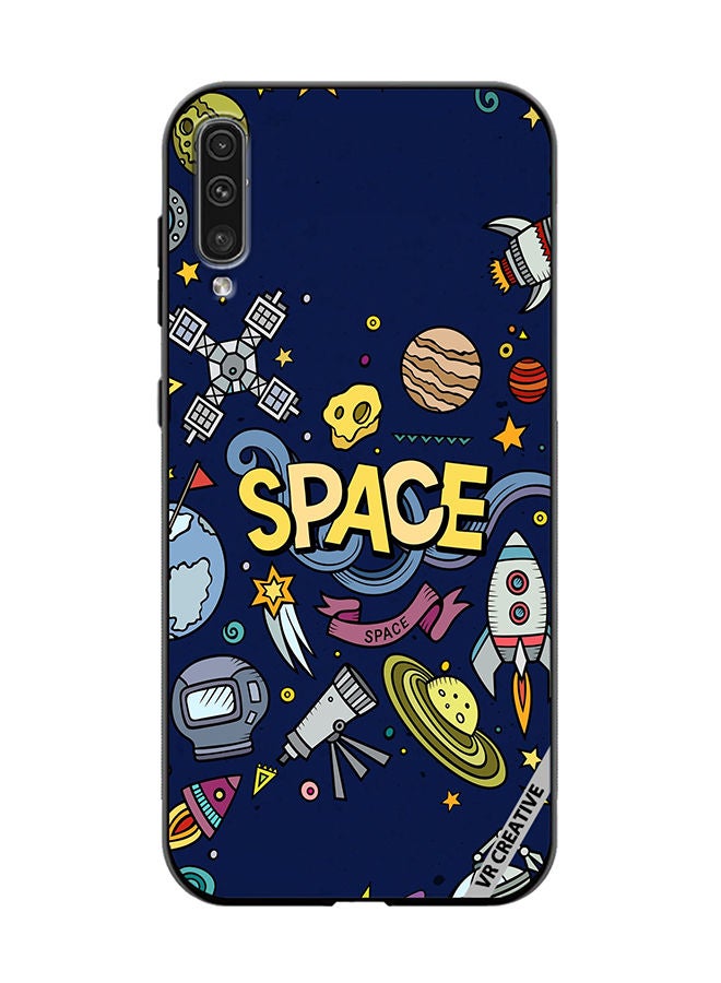 VR CREATIVE Protective Case Cover For Samsung Galaxy A50/A50s Space Design Multicolour - Image 1